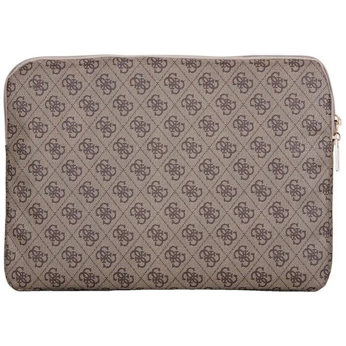 Чанта за лаптоп Guess Sleeve 4G с джоб с триъгълник с цип