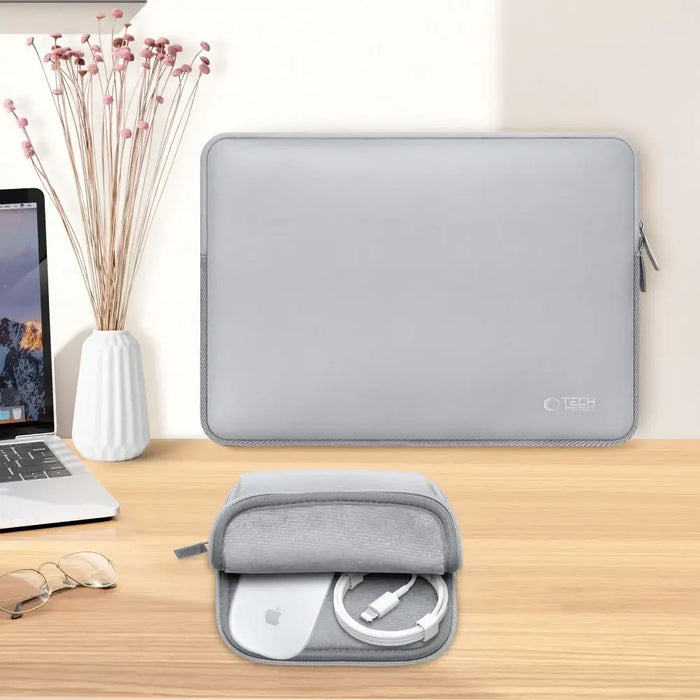 Чанта за лаптоп Tech-Protect Neoslim 13-14’’ - сива