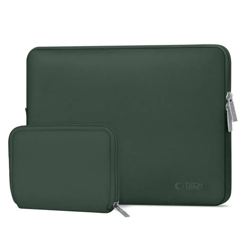 Чанта за лаптоп Tech-Protect Neoslim 13-14 - зелена