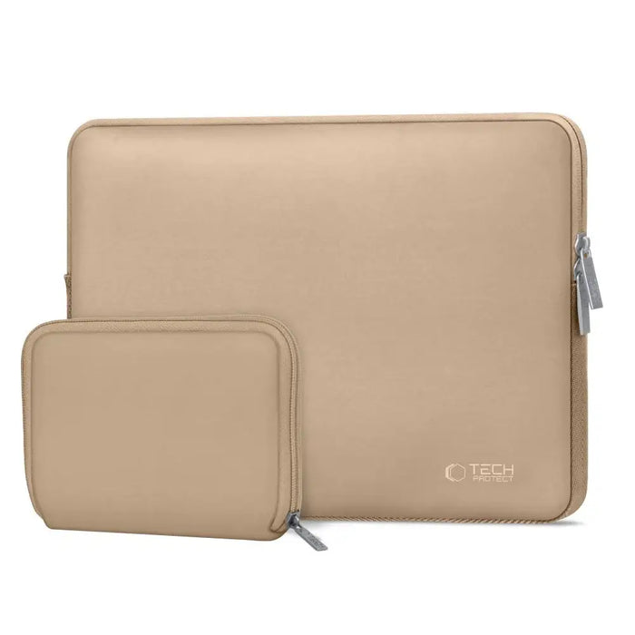 Чанта за лаптоп Tech-Protect Neoslim 15-16’’ - бежова
