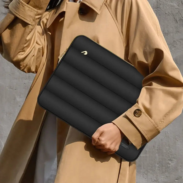 Чанта за лаптоп Tech-Protect Puffy 13-14’’ - черна