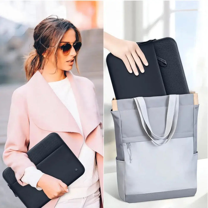 Чанта за лаптоп Tech-Protect Sleeve 13-14 - синя