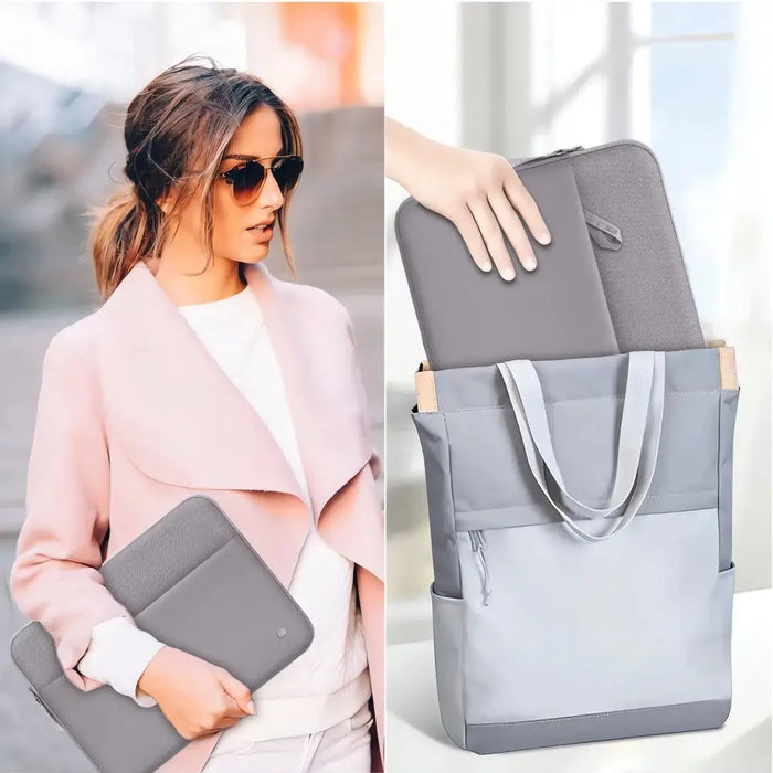 Чанта за лаптоп Tech-Protect Sleeve 13-14 - Сива