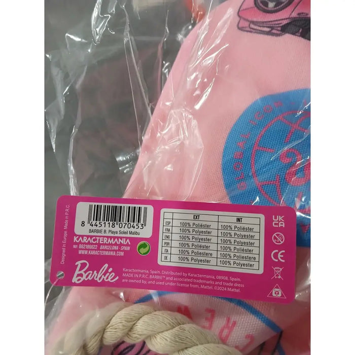 Чанта за плаж Karactermania Barbie Soleil Malibu 37 x 52 x
