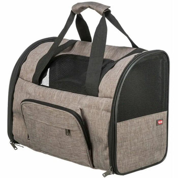 Чанта за През Рамо за Домашни Любимци Trixie Кафяв Бежов 41