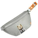 Чанта за през рамо Nimmy Crossbody Cool&Cute 2.0 Bear - сива