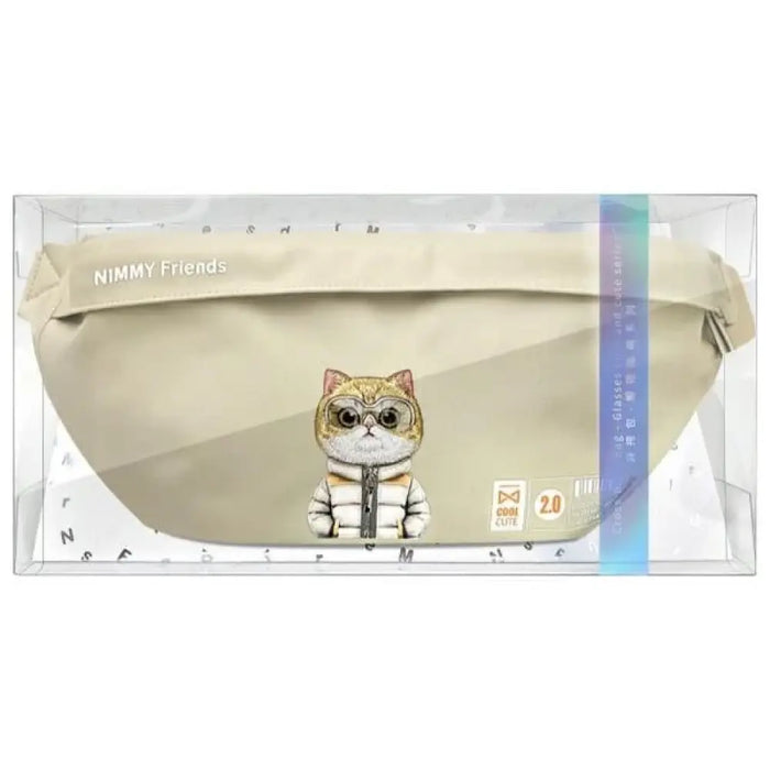 Чанта за през рамо Nimmy Crossbody Cool&Cute 2.0 Cat