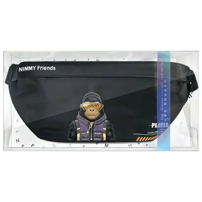 Чанта за през рамо Nimmy Crossbody Cool&Cute 2.0 Gorilla