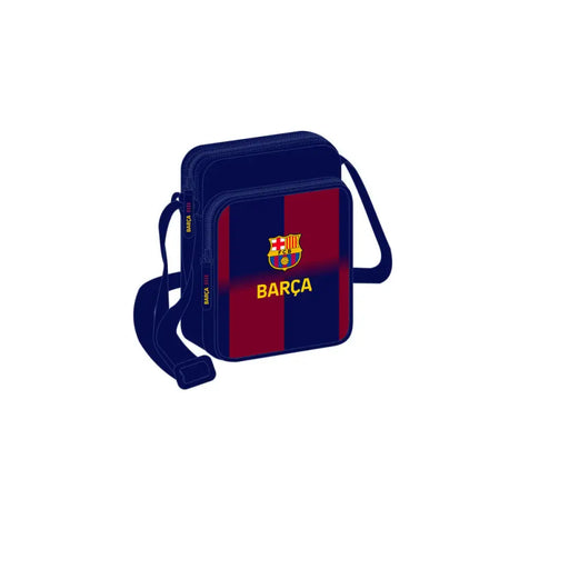 Чанта за Рамо F.C. Barcelona Син Кестен 16 x 22 x 6 cm