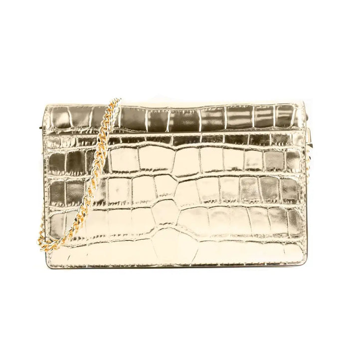 Чанта за Рамо Michael Kors 32F4GJ6C8K-PALE-GOLD Златен 22 x