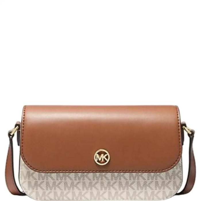 Чанта за Рамо Michael Kors 35F4GTVC1B-VANILLA Бежов 21 x 14