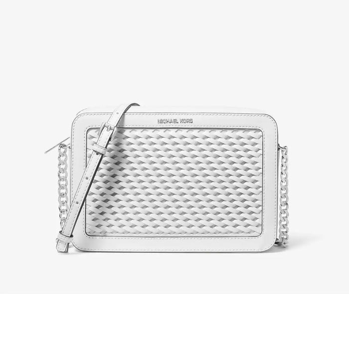 Чанта за Рамо Michael Kors 35T5STTC3Y-OPTIC-WHITE Бял 24 x