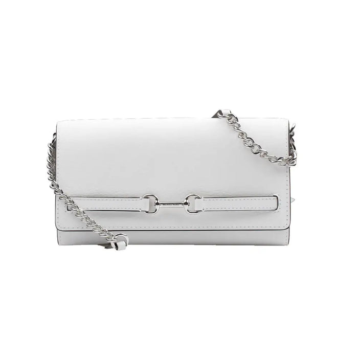 Чанта за Рамо Michael Kors Carson Бял 22 x 12 x 4 cm