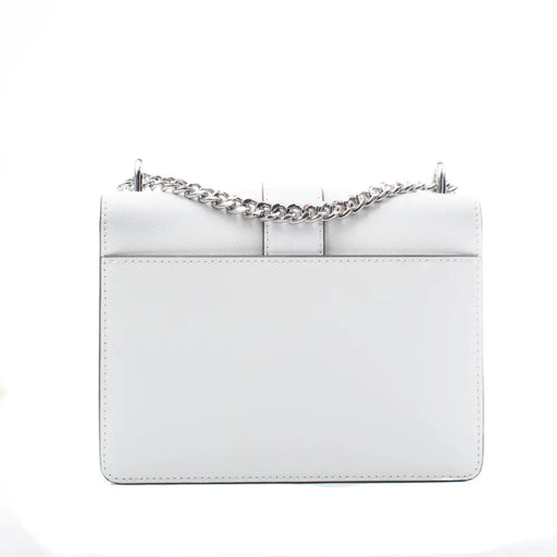Чанта за Рамо Michael Kors Greenwich Бял 20 x 18 x 6 cm