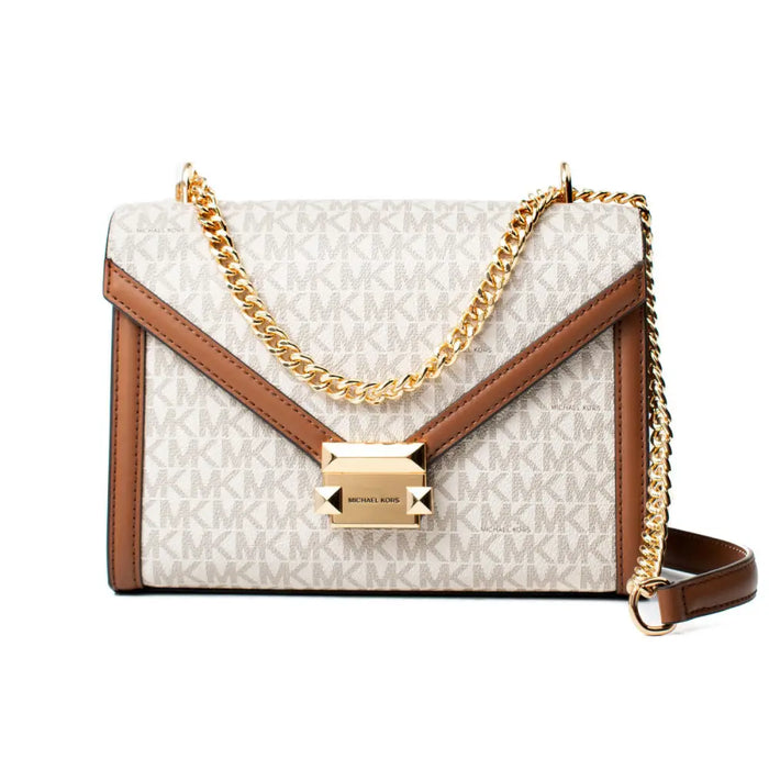 Чанта за Рамо Michael Kors Whitney Бежов 24 x 18 x 8 cm