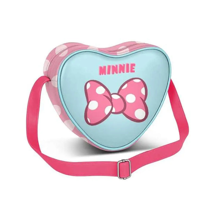 Чанта за Рамо Minnie Mouse Розов 15,5 x 21 x 6,5 cm