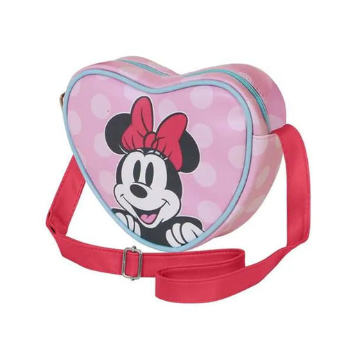 Чанта за Рамо Minnie Mouse Розов 15,5 x 21 x 6,5 cm