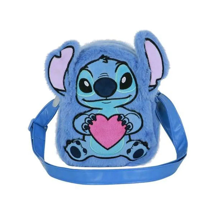 Чанта за Рамо Stitch Син 21 x 18 x 10 cm