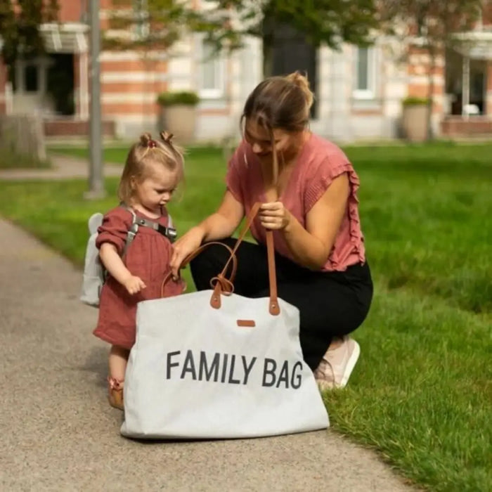 Чанта за Смяна на Пелени Childhome Family Bag Сив