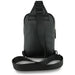 Чанта за телефон BMW с карбонов джоб и метално лого - черна