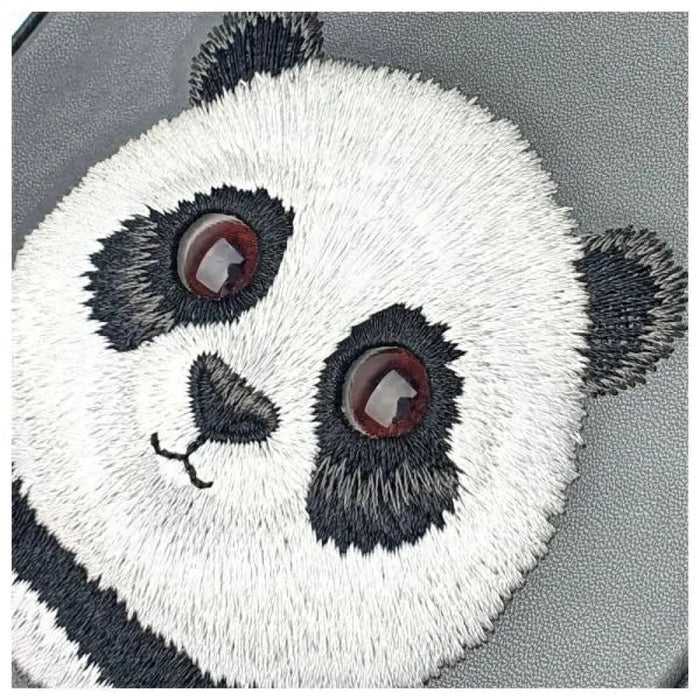 Чанта за телефон Nimmy Big Eyed Pet 2.0 Panda - черна