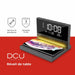 Часовник с аларма DCU 37300830 Черен