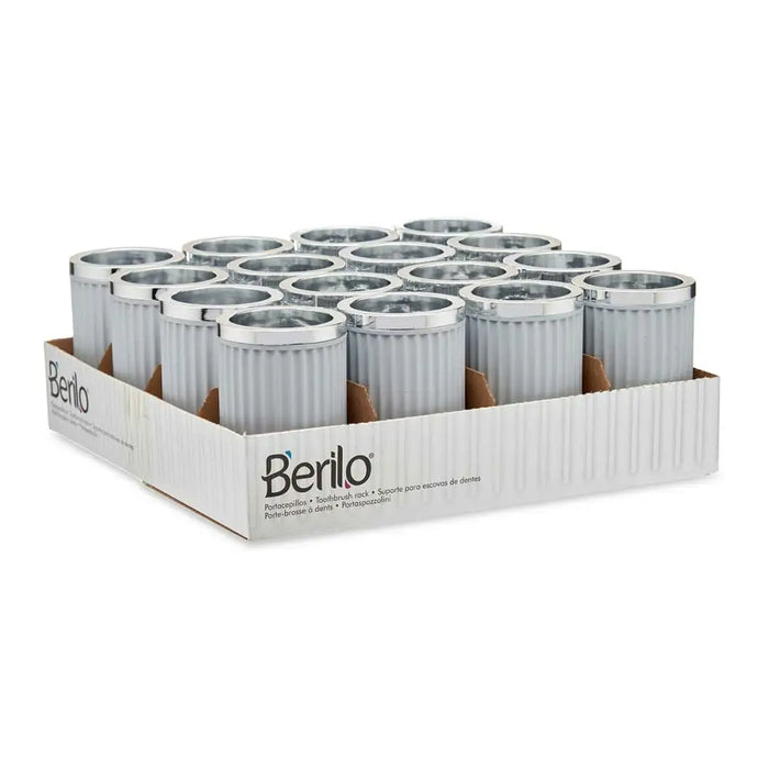 Чаша Berilo 3436-2 3436-2 Сив Пластмаса 7,5 x 11,5 x 7,5 cm