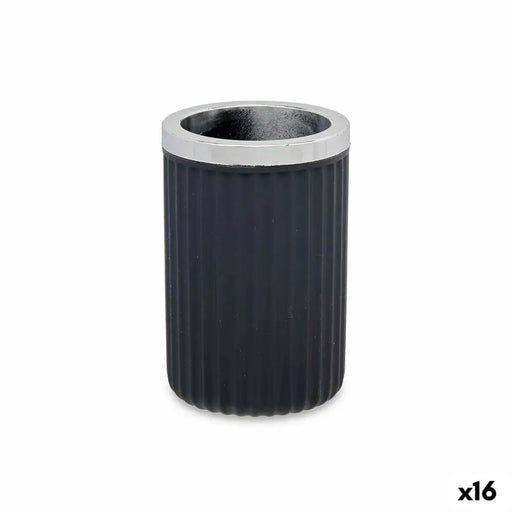 Чаша Berilo Антрацит Пластмаса 7,5 x 11,5 x 7,5 cm (16 броя)