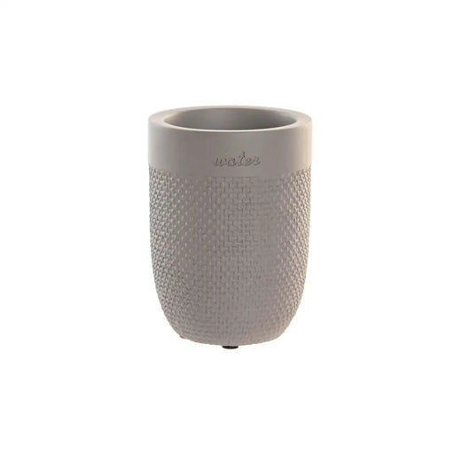 Чаша DKD Home Decor Сив Цимент 8 x 8 x 10,5 cm