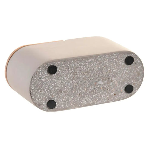 Чаша DKD Home Decor Сив Естествен Бамбук Цимент 11 X 4,5 X
