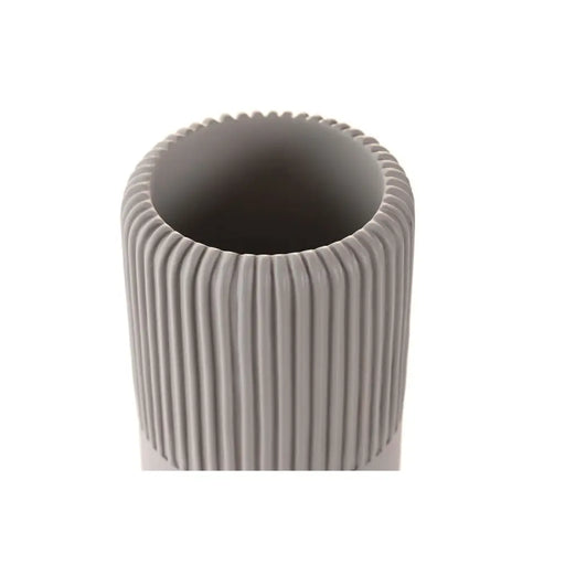 Чаша DKD Home Decor Сив Цимент 7 x 7 x 11 cm