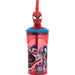 Чаша със Сламка Spider-Man CZ11338 3D