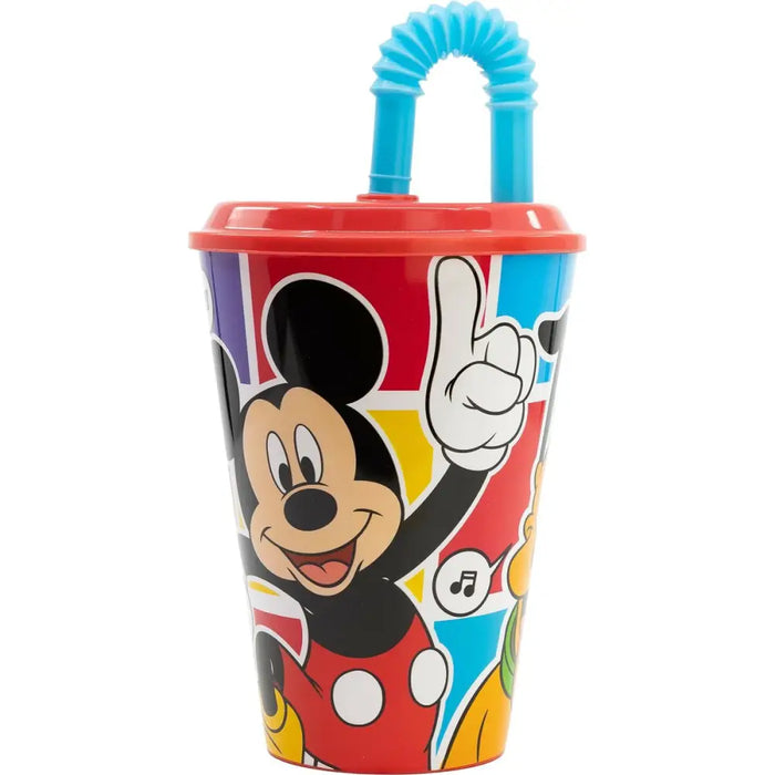 Чаша със Сламка Mickey Mouse CZ11364 430 ml