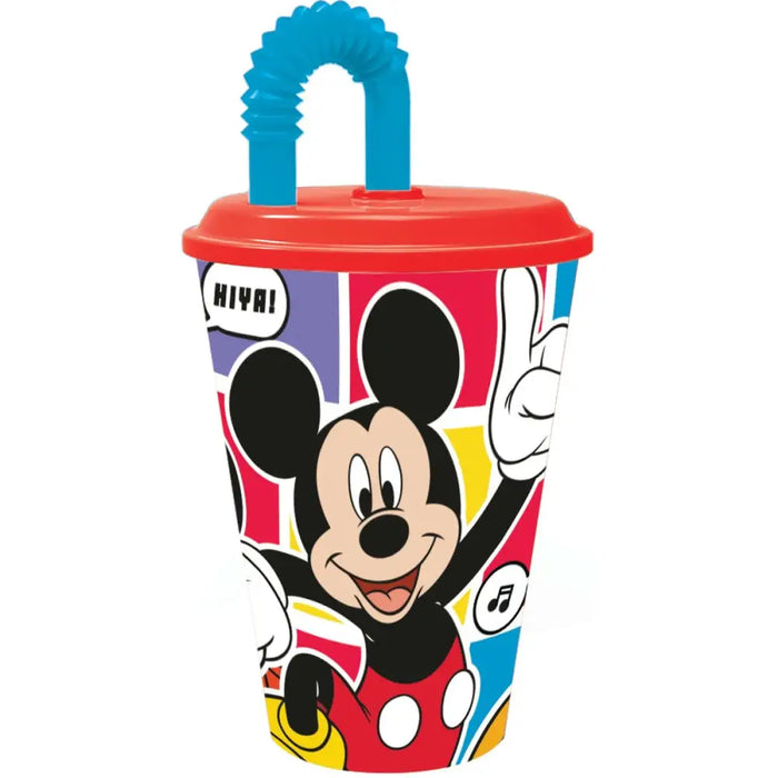 Чаша със Сламка Mickey Mouse CZ11364 430 ml