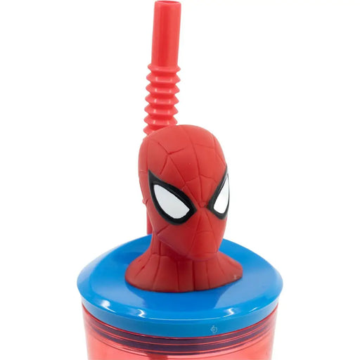 Чаша със Сламка Spider-Man CZ11338 3D