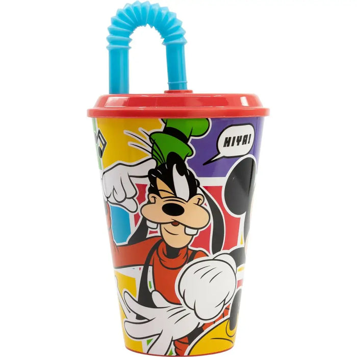 Чаша със Сламка Mickey Mouse CZ11364 430 ml