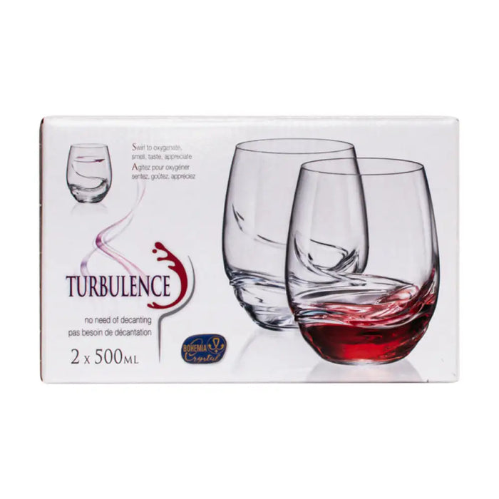 ЧАША ЗА БЕЗАЛКОХОЛНО 500ML 2БР TURBULENCE BOHEMIA