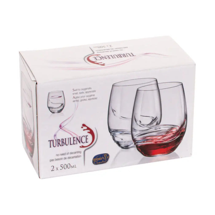 ЧАША ЗА БЕЗАЛКОХОЛНО 500ML 2БР TURBULENCE BOHEMIA