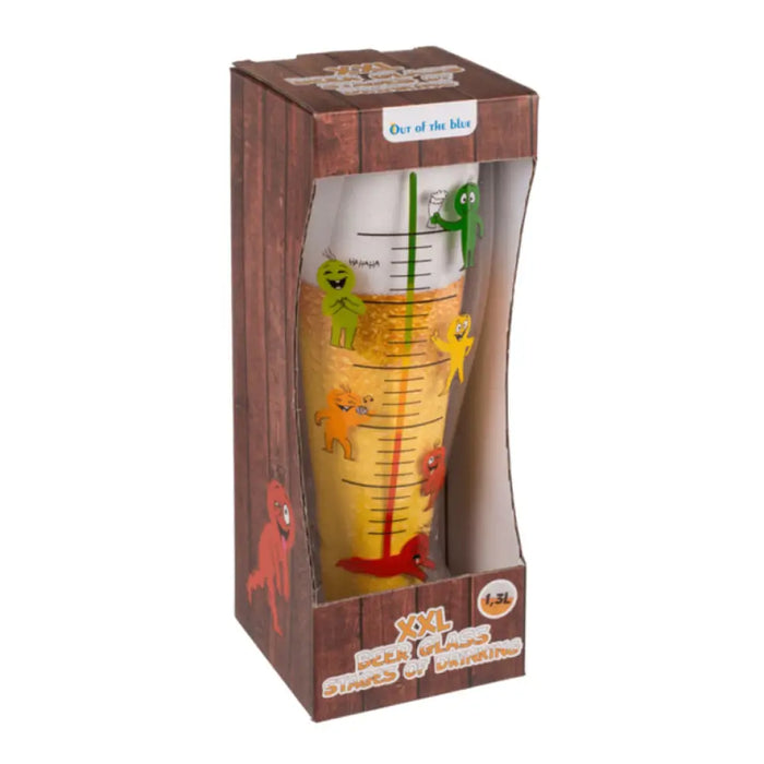 ЧАША ЗА БИРА XXL STAGES OF DRINKING 1300 ML OUT OF THE BLUE