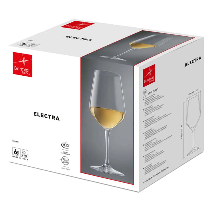 ЧАША ЗА БЯЛО ВИНО 350 ML 6БР ELECTRA S BORMIOLI ROCCO