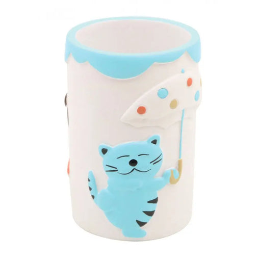 ЧАША ЗА ЧЕТКИ ЗА ЗЪБИ INTER CERAMIC CAT&DOG