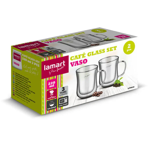 ЧАША ЗА КАФЕ 220 ML 2БР LT9032 LAMART