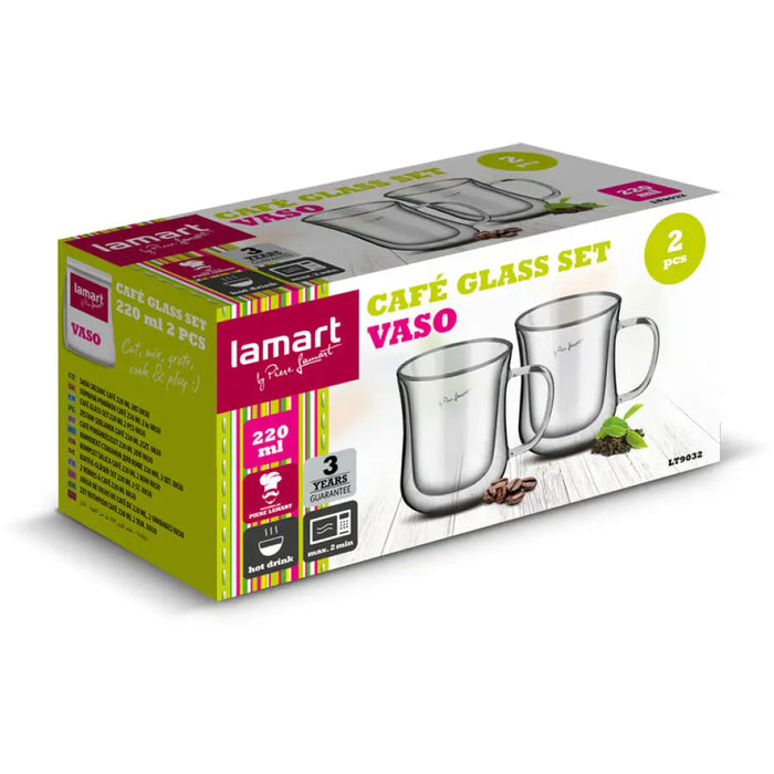 ЧАША ЗА КАФЕ 220 ML 2БР LT9032 LAMART