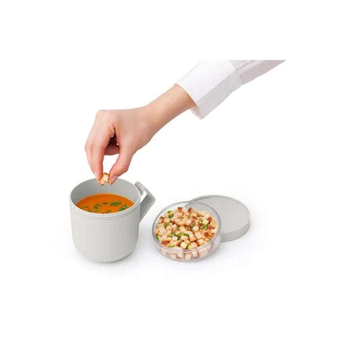 ЧАША ЗА ХРАНА LIGHT GREY BRABANTIA MAKE&TAKE