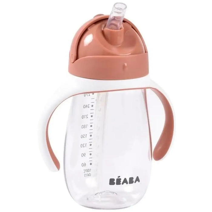 чашата за обучение Béaba теракота 300 ml