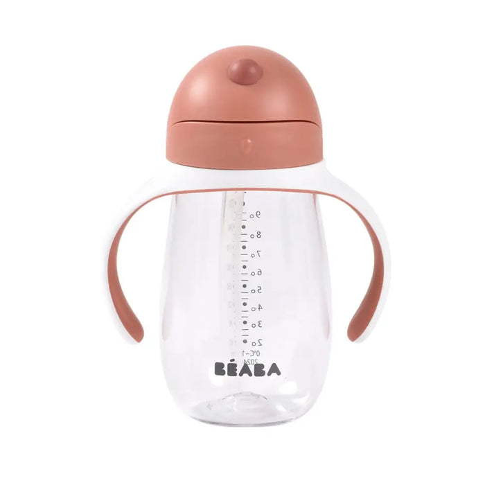чашата за обучение Béaba теракота 300 ml