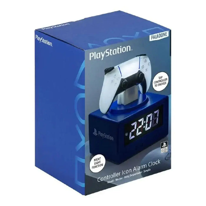 Часовник/будилник Paladone: Playstation Controller Icon