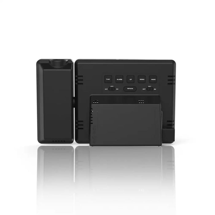 Часовник с аларма Hama 00186332 Черен