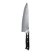 Chef Kohersen Elegance Ebony Wood Нож за готвач Дамаска