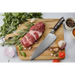 Chef Kohersen Elegance Ebony Wood Нож за готвач Дамаска